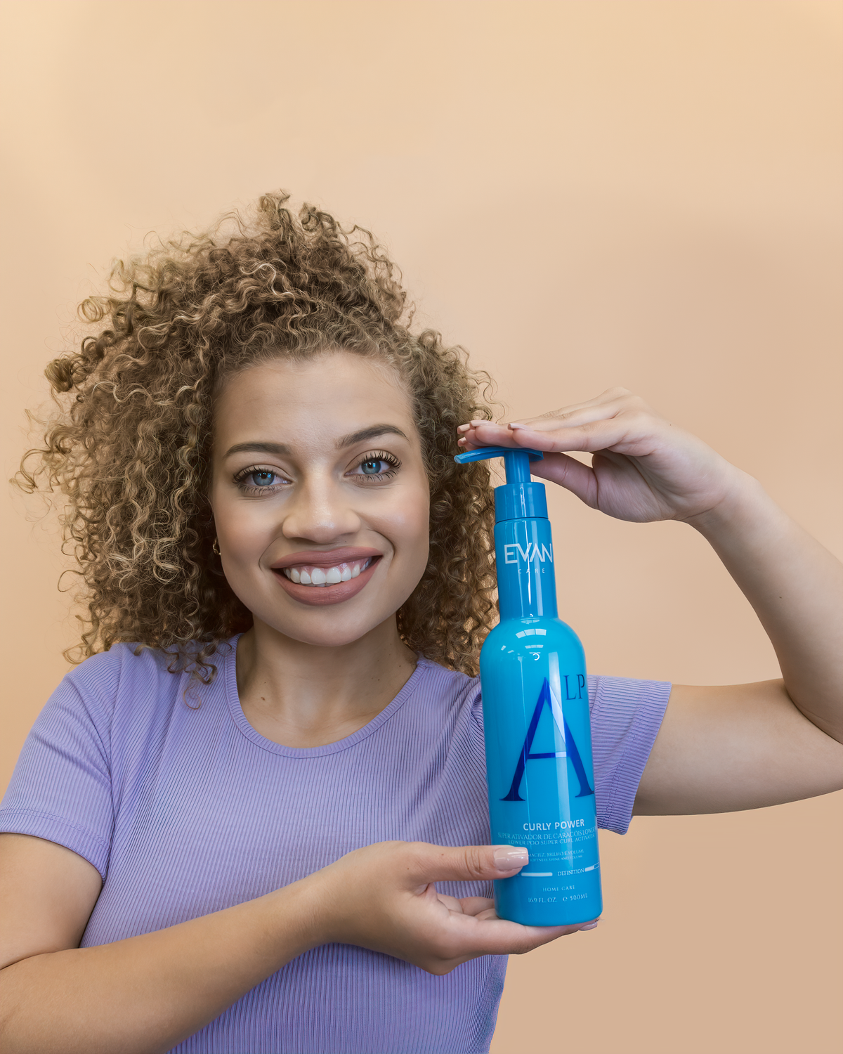 Curl Activator Lower Poo Curly Power Evan Care Evan Care