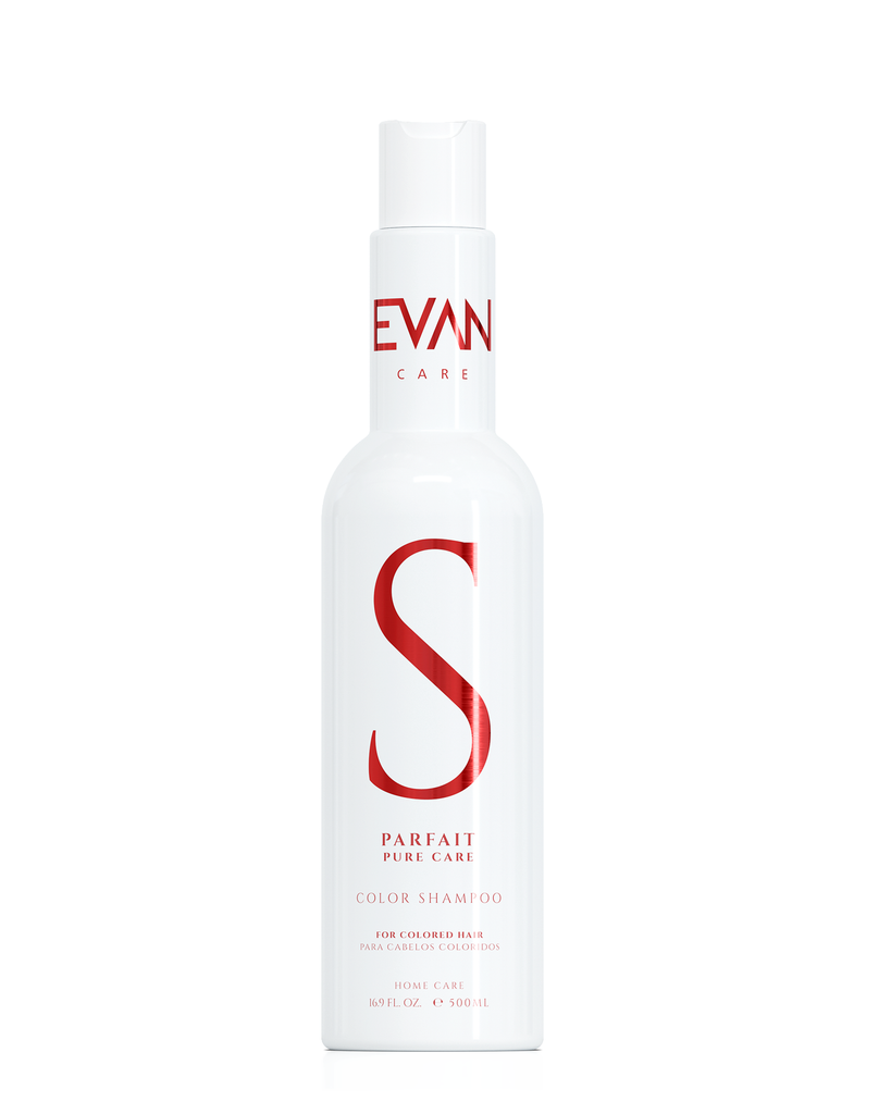 Shampoo Colorido • Cuidado Puro | Cuidados com Evan | Sem sal Sem sulfato | Evita que o cabelo tingido desbote.