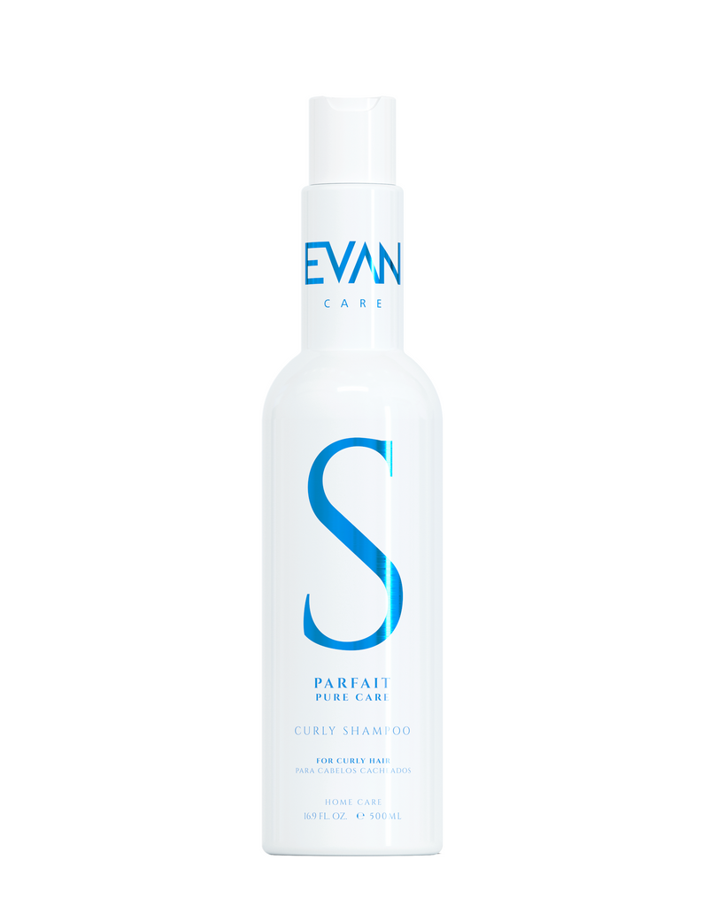 Shampoo • Curly Power | Evan Care | Curl Defining High Nutrition Clean Formula For Frizzy Hair.
