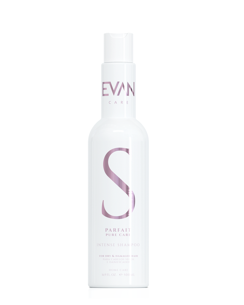 Shampoo Intenso • Cuidado Puro | Cuidados com Evan | Tratamento para cabelos secos danificados.