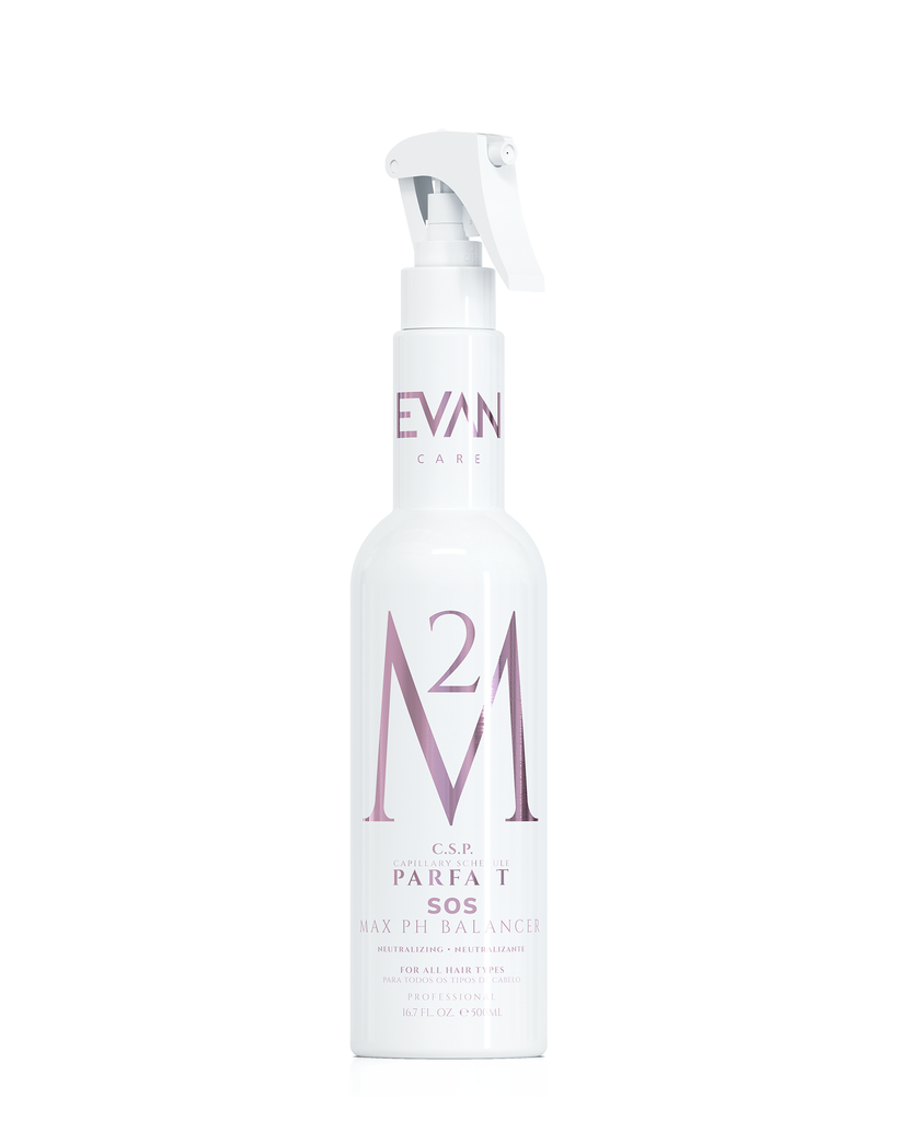 Balanceador de pH M2 Max | Cuidados com Evan | Extra Brilho e Suavidade | Impede o cabelo elástico.